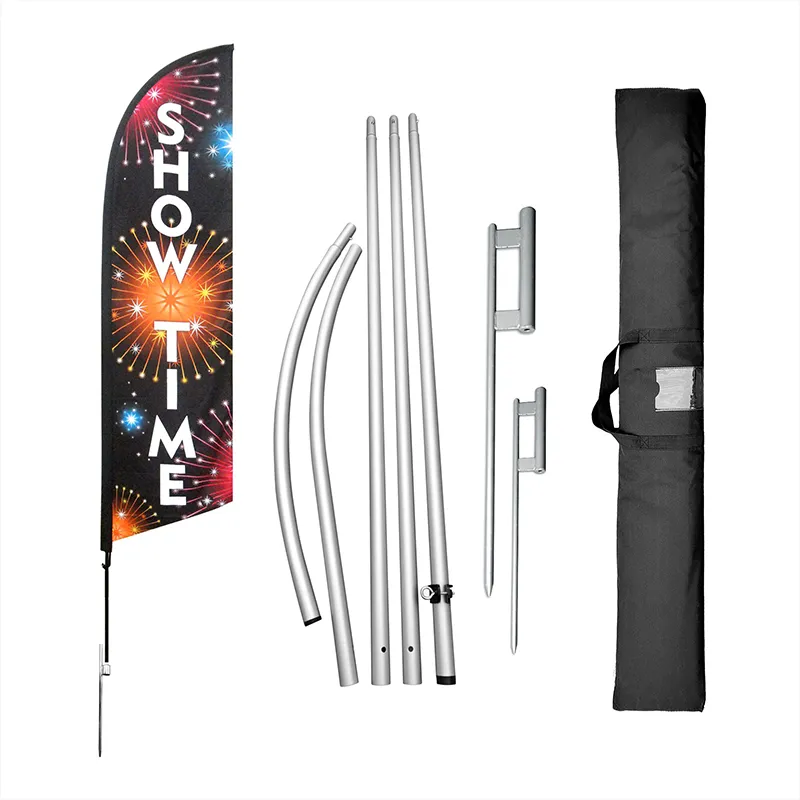 पंख समुद्र तट झंडा