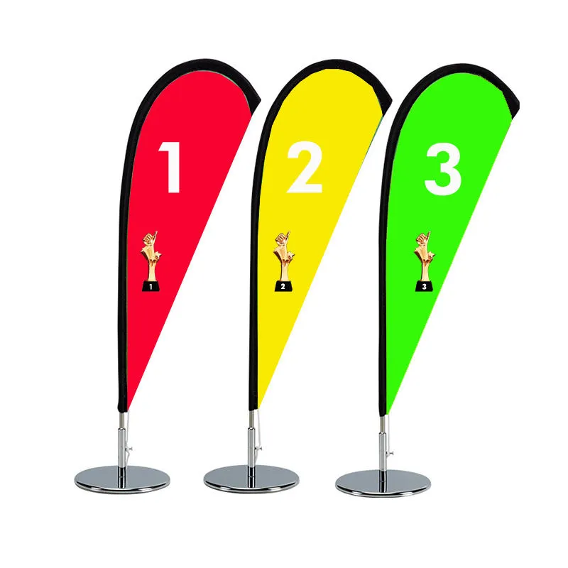 Table Teardrop Beach Flag