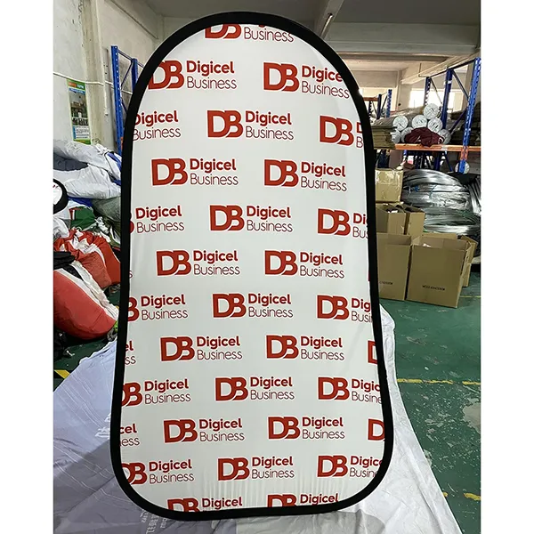 लंबवत पॉप अप बैनर